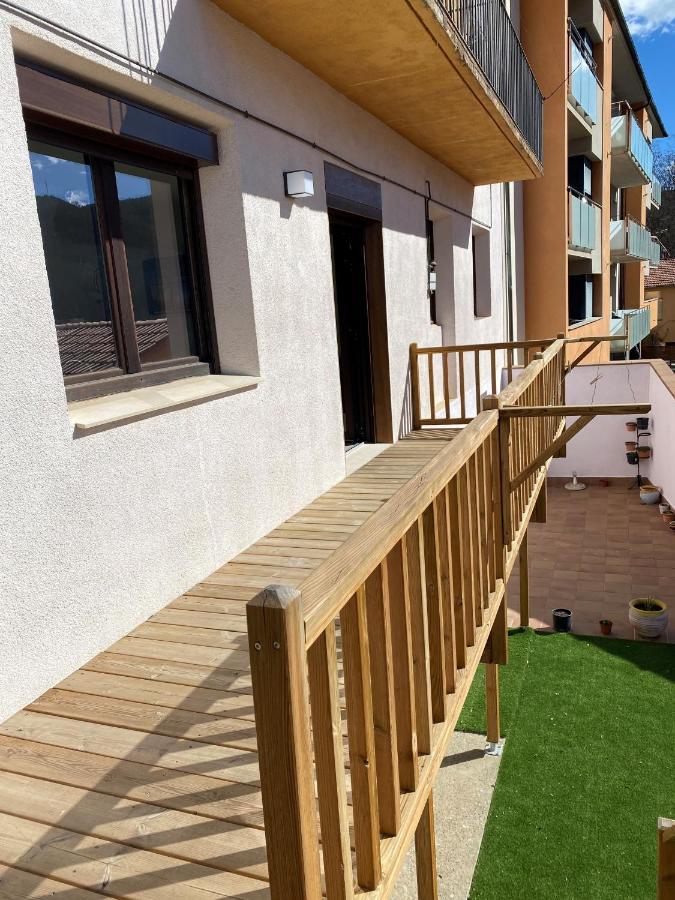 Apartamento Acogedor Sant Joan de les Abadesses Luaran gambar