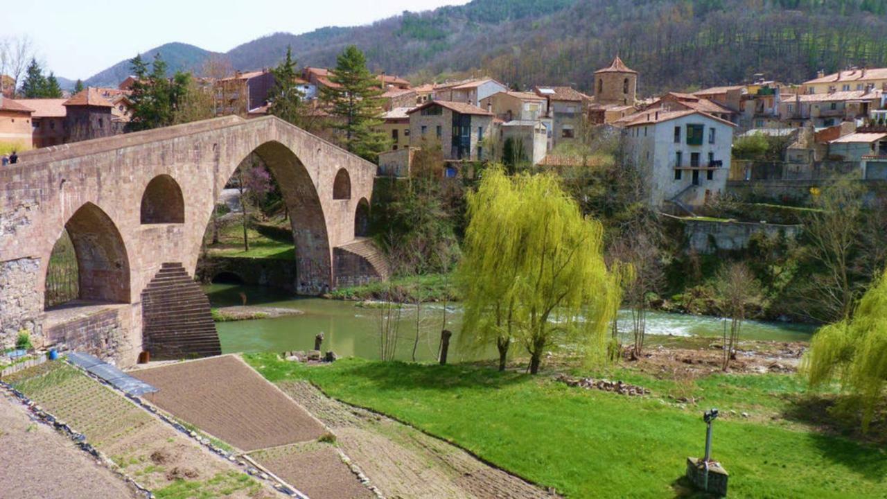 Apartamento Acogedor Sant Joan de les Abadesses Luaran gambar